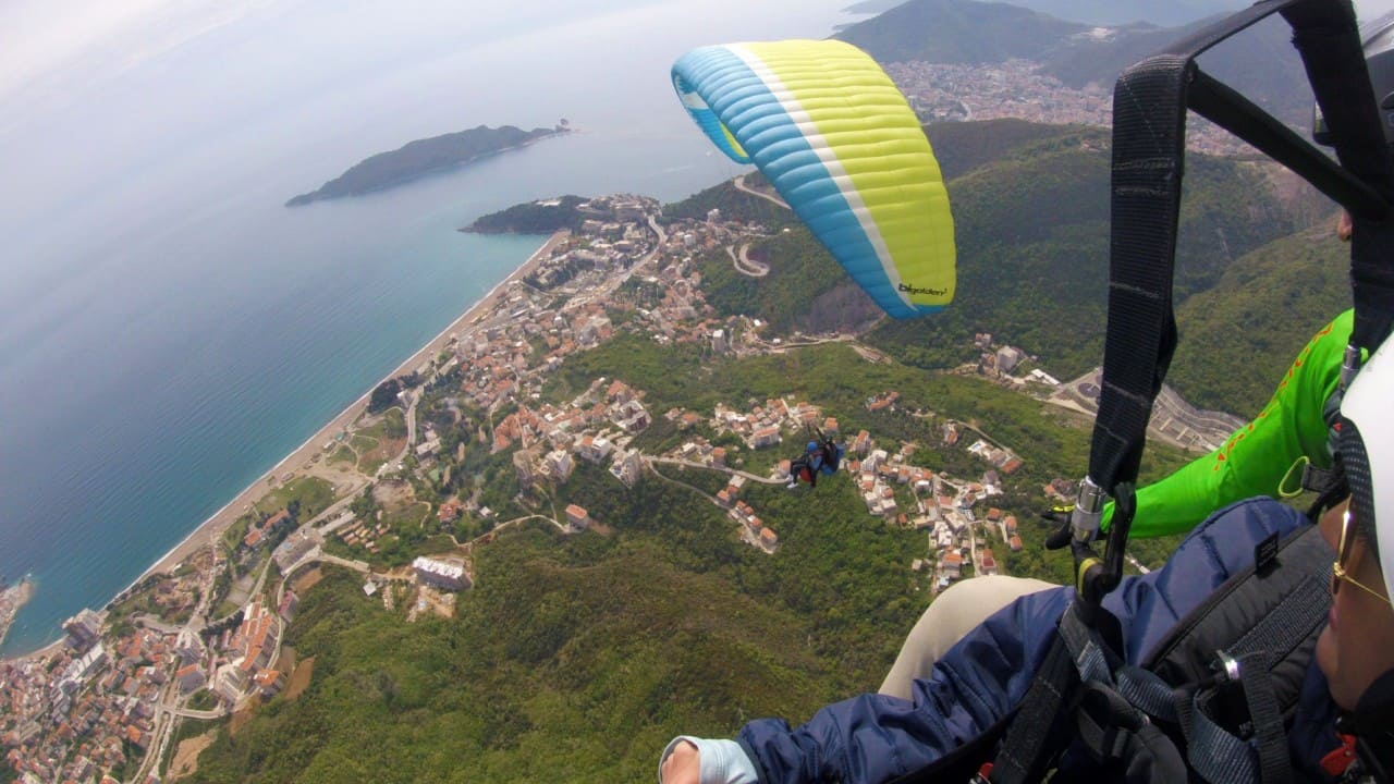 paragliding buljarica camp budva1