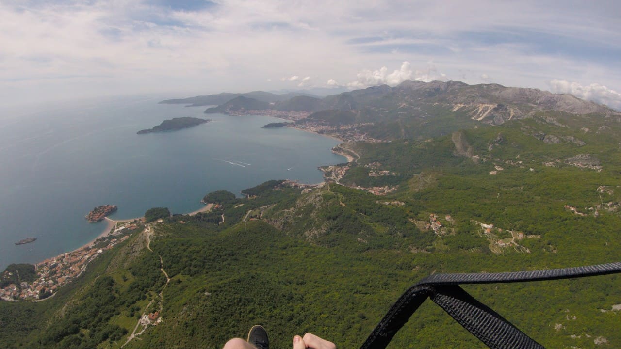 paragliding montenegro Buljarica camp G0012376