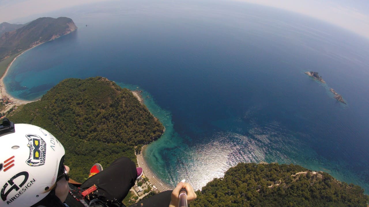 paragliding montenegro Buljarica camp G0016108