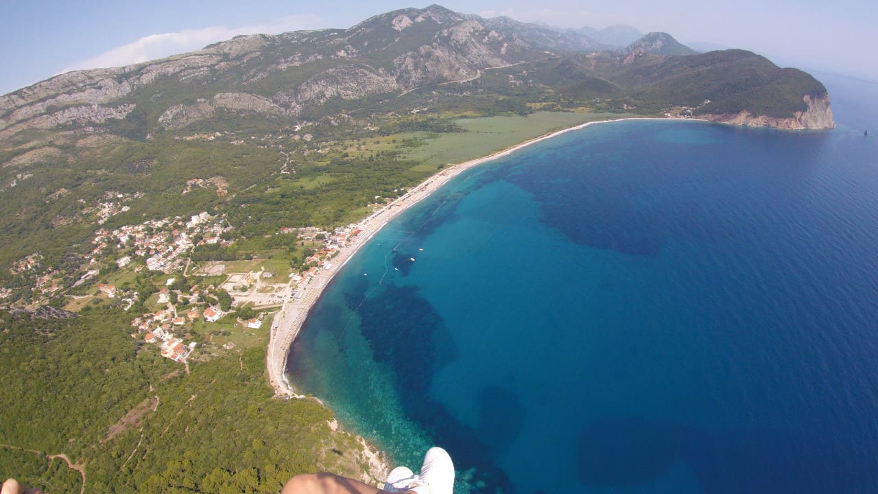 buljarica camp adriatic sea